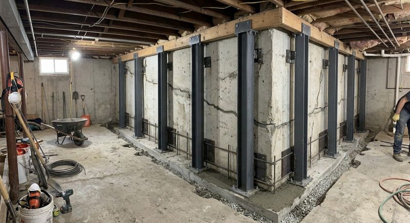 Basement Stabilization in Boynton Beach, FL