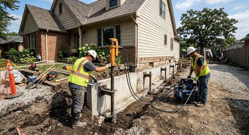 Basement Stabilization in Boynton Beach, FL