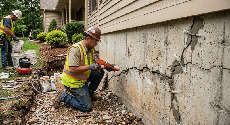 Cracked Foundation Repair in Boca Raton, FL