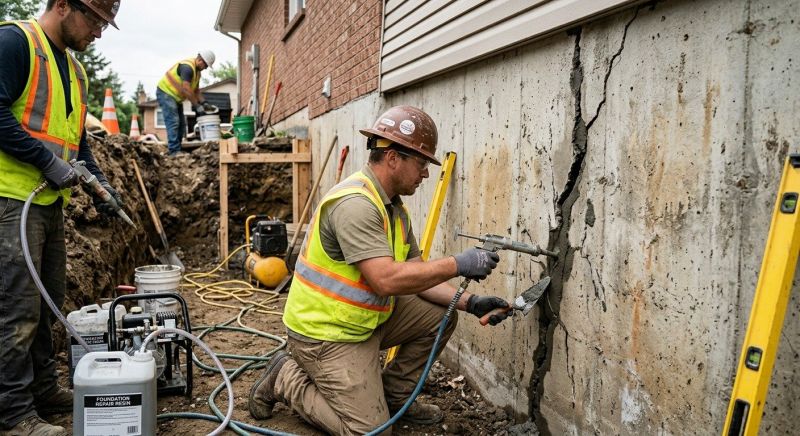 Cracked Foundation Repair in Palm Beach, FL