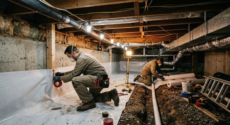 Crawl Space Leveling in Boynton Beach, FL