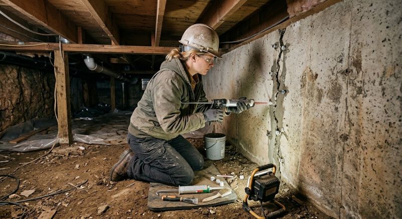 Crawlspace Foundation Repair in Palm Beach County, FL