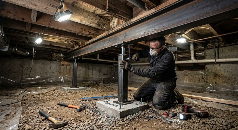 Crawlspace Structural Repair in Boynton Beach, FL