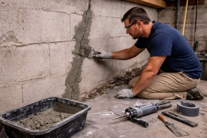 Foundation Crack Repair in Delray Beach, FL