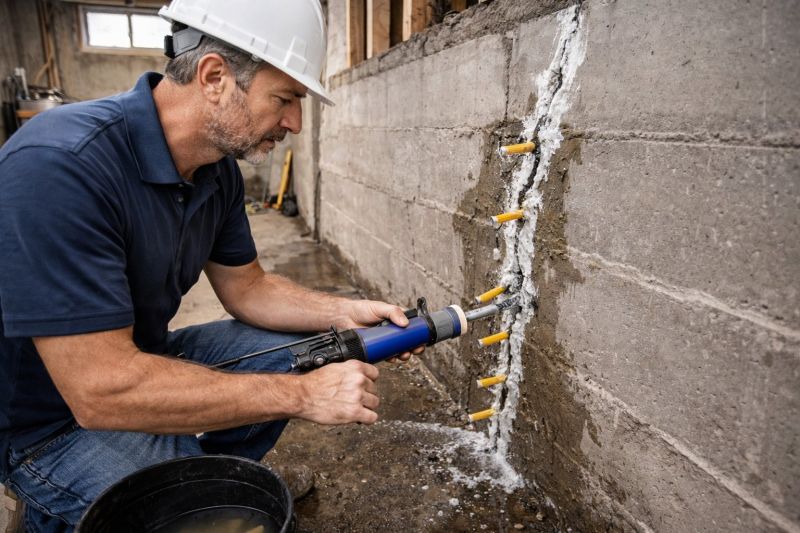 Foundation Crack Sealing in Boynton Beach, FL
