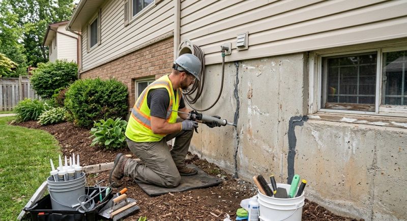 Foundation Crack Sealing in Boynton Beach, FL