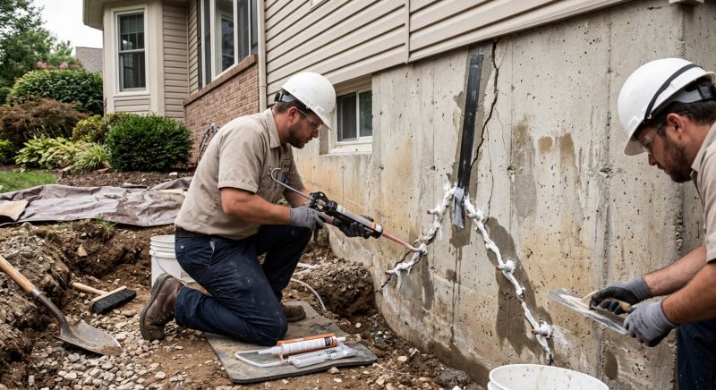 Foundation Cracks Repair in Boynton Beach, FL