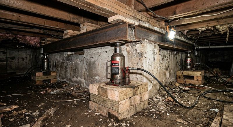 Foundation Jacking in Delray Beach, FL