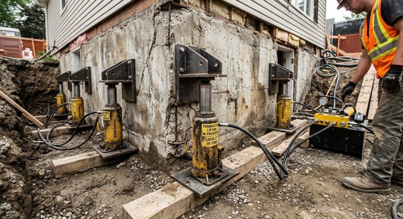 Foundation Jacking in West Palm Beach, FL