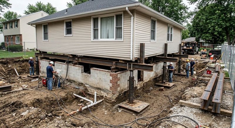 Foundation Lifting in Palm Beach Gardens, FL