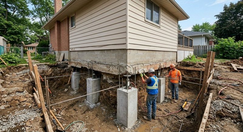 Foundation Underpinning in Boynton Beach, FL