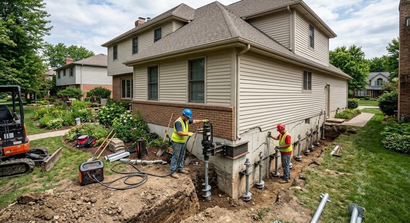Helical Pile Installation in Boynton Beach, FL