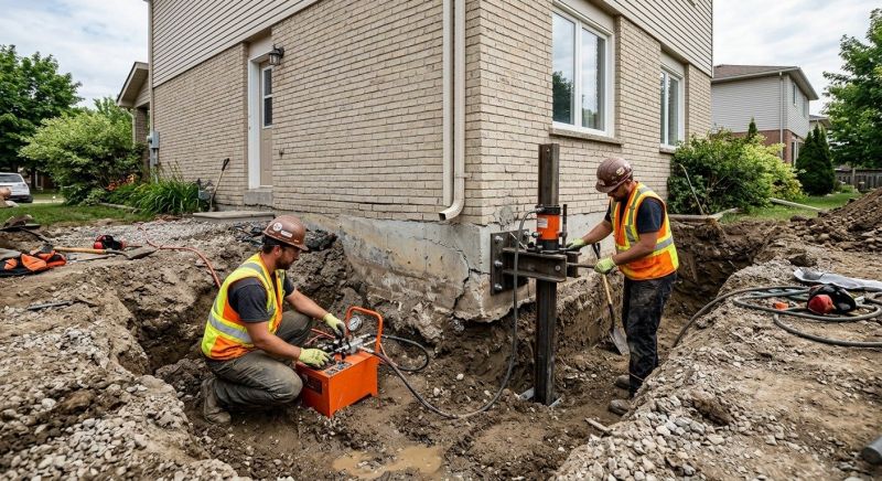 Sinking Foundation Lifting in Boynton Beach, FL