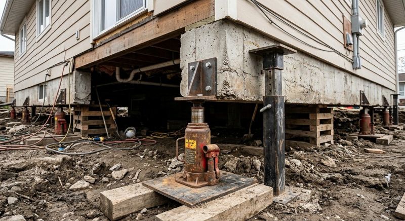 Sinking Foundation Lifting in Boynton Beach, FL