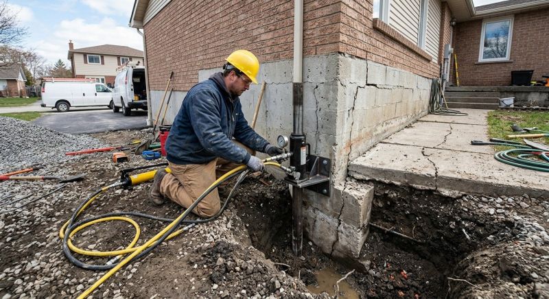 Sinking Foundation Repair in Lake Worth, FL