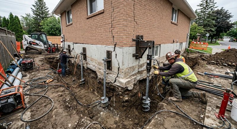 Sinking Foundation Repair in Boynton Beach, FL