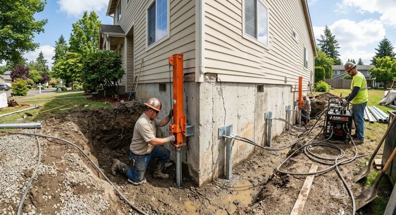 Sinking Foundation Repair in Boynton Beach, FL