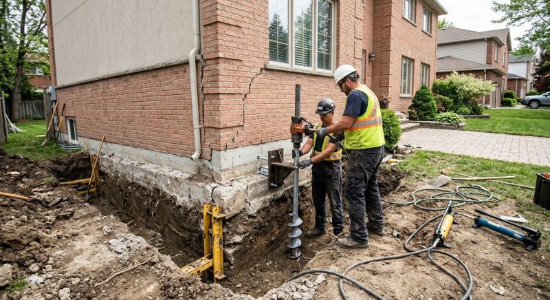 Sinking Foundation Repair in Pompano Beach, FL